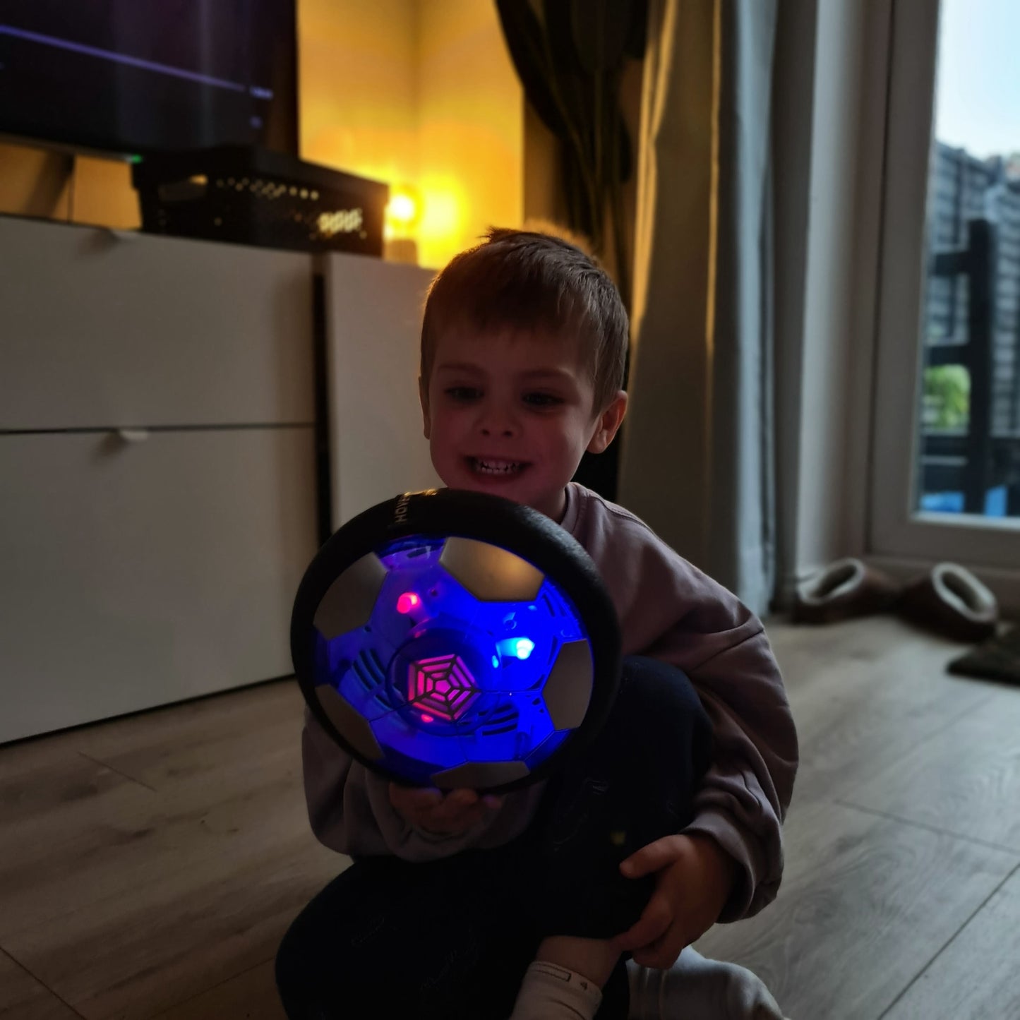 KiddoKick™ | Hover- fotboll med LED-ljus för Barn
