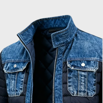 Eryk | Kviltad denimjacka