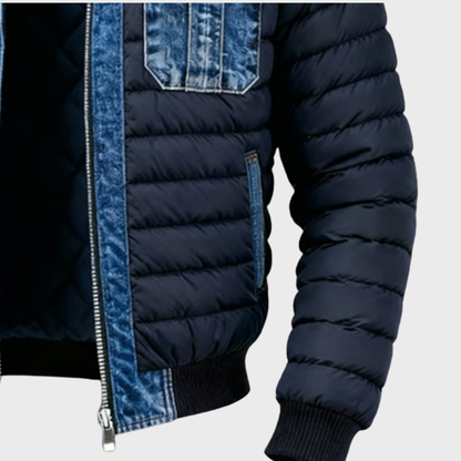 Eryk | Kviltad denimjacka