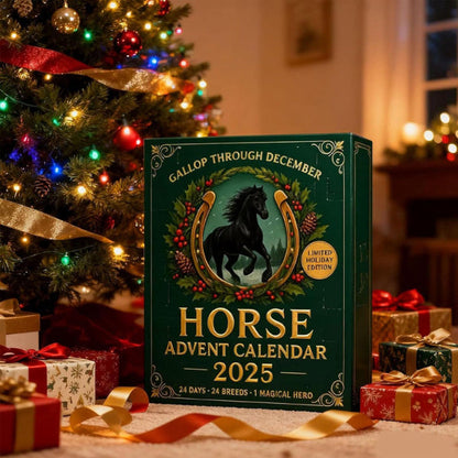 🐴 Galopp genom december – Adventskalender med hästar 2025
