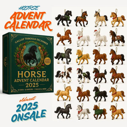🐴 Galopp genom december – Adventskalender med hästar 2025