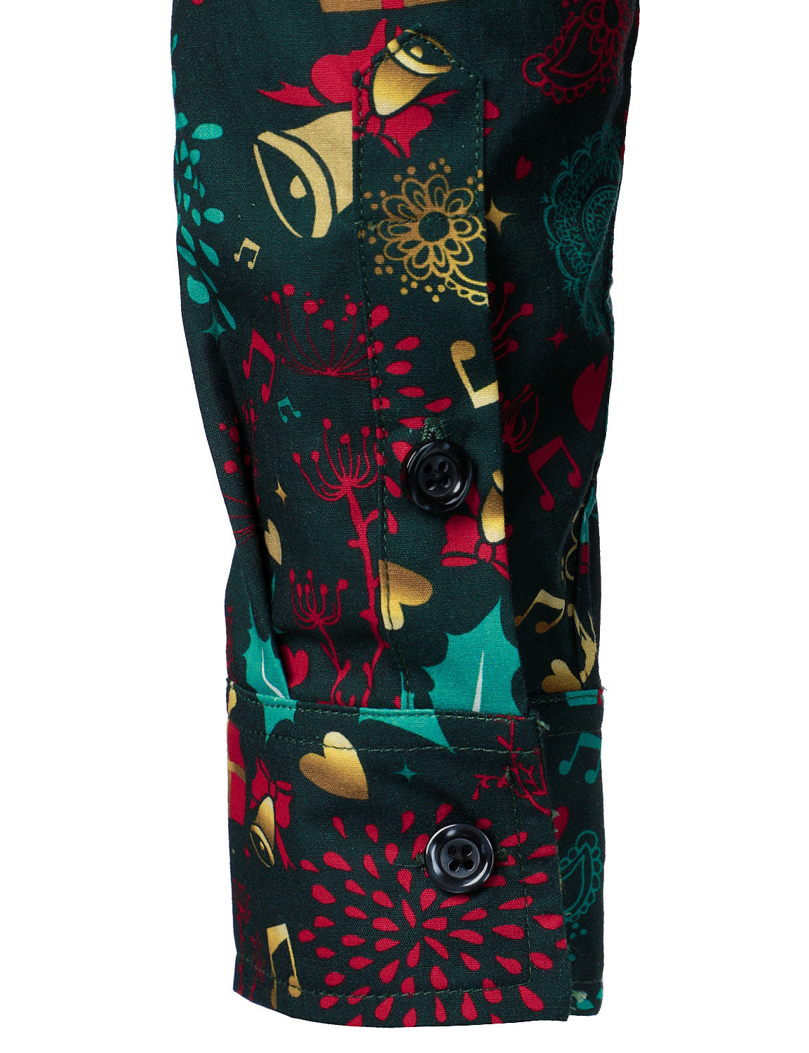 Herr Julskjorta med Långa Ärmar i Renar