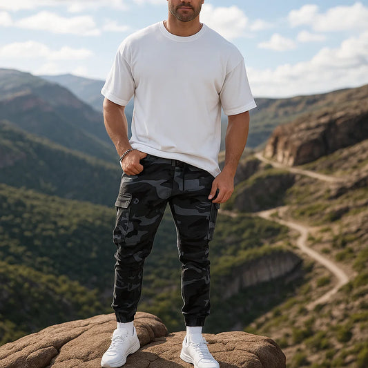 🛠️ 60% RABATT! 👖 Slitstarka taktiska arbetsbyxor – Nylon- och bomullsblandning, många funktionella fickor och perfekta för utomhusarbete 🌲